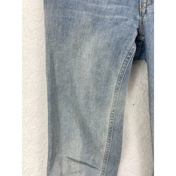 AllSaints Mast Skinny Jeans Women’s Blue Faded Low Rise Stretch Denim Casual 25W - Picture 6 of 13